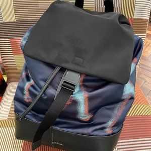 NWT PAUL SMITH Walker Print Backpack